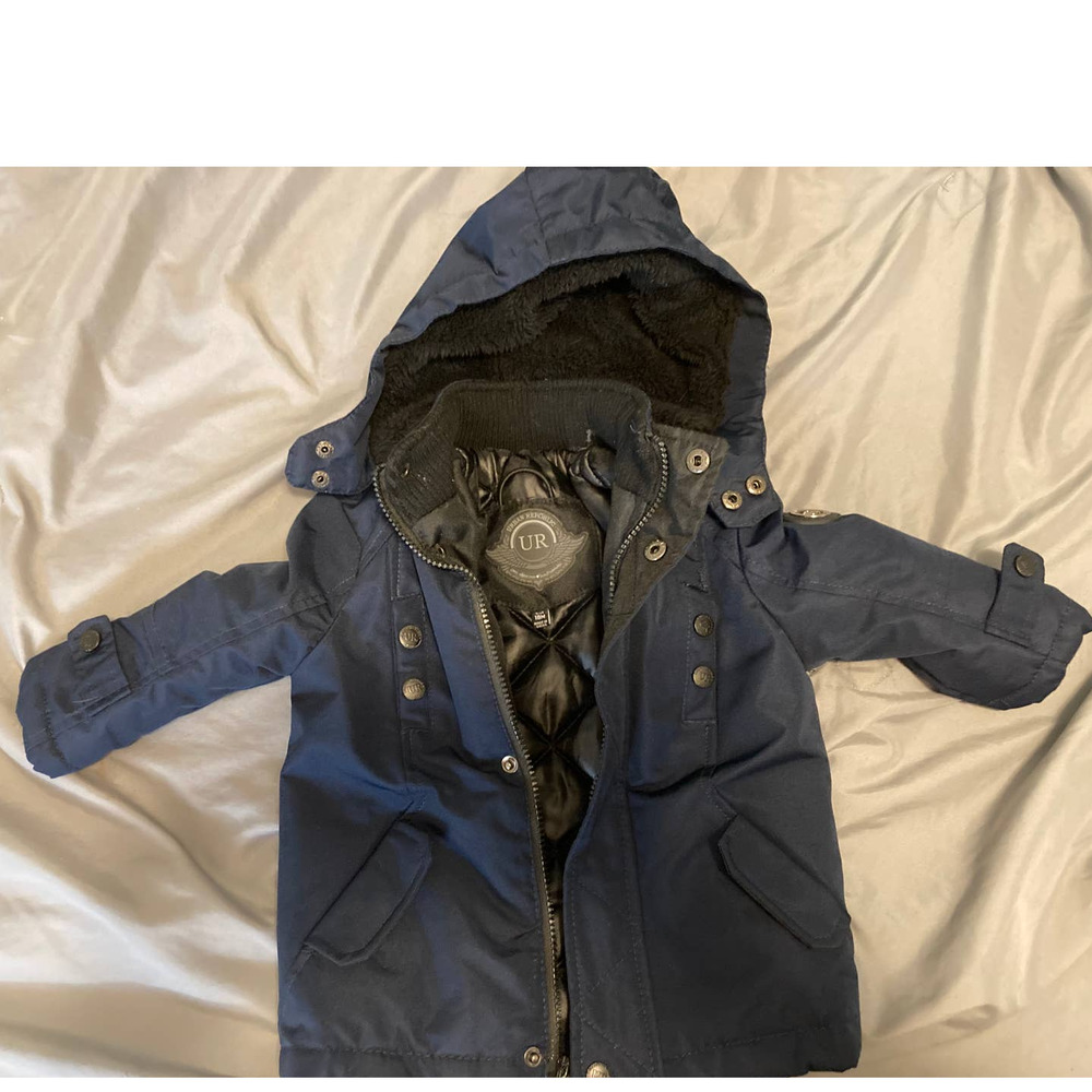Urban Republic Navy Blue Coat- Size 18m